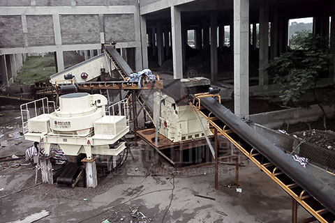 建筑垃圾破碎生產線