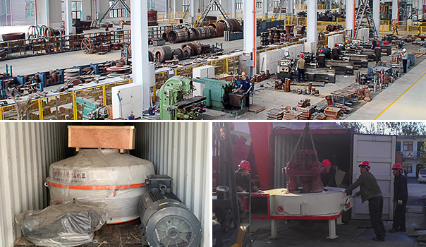 通礦雷蒙磨粉機(jī)車間生產(chǎn)場景、通礦雷蒙磨粉機(jī)正在裝車發(fā)貨