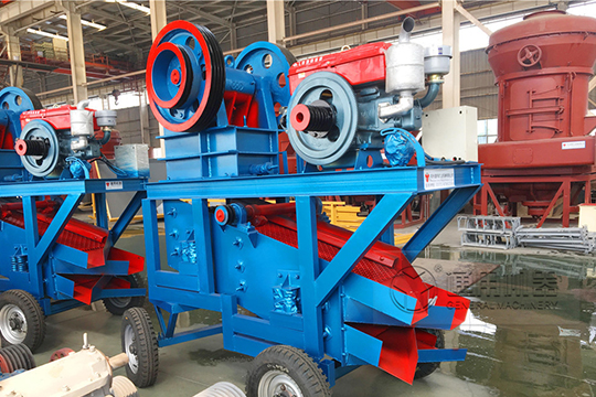 非洲烏干達(dá)客戶時產(chǎn)10噸玄武巖破碎生產(chǎn)線