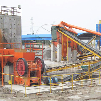 湖北黃岡時(shí)產(chǎn)150噸青石破碎生產(chǎn)線