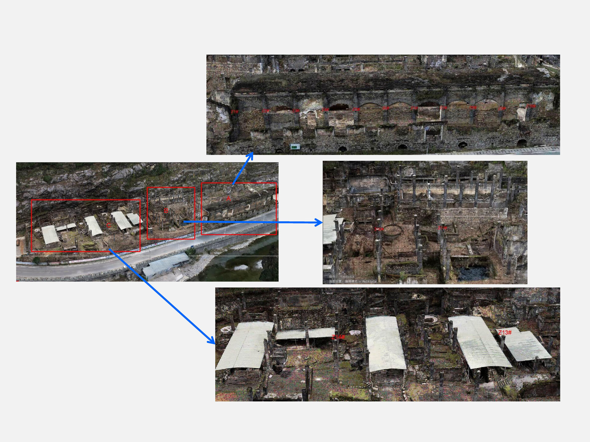 13.三車間制鹽遺址病害檢測（劉遠(yuǎn)堅  供圖）